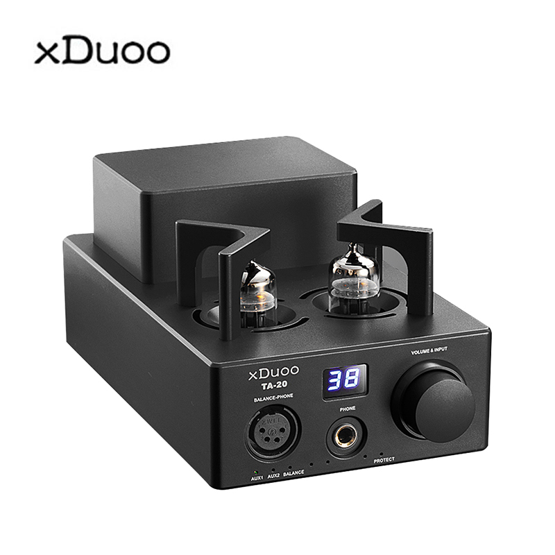 XDUOO TA-20 HIFI 고성능 밸런스드 클래식 12Au7 튜브 스테레오 오디오 헤드폰 앰프 (XLR AUX 포함)